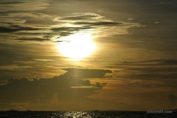 sunset at Bantayan Island