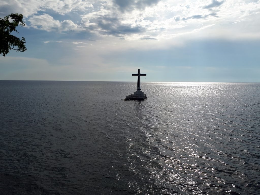 camiguin sunken cemetery