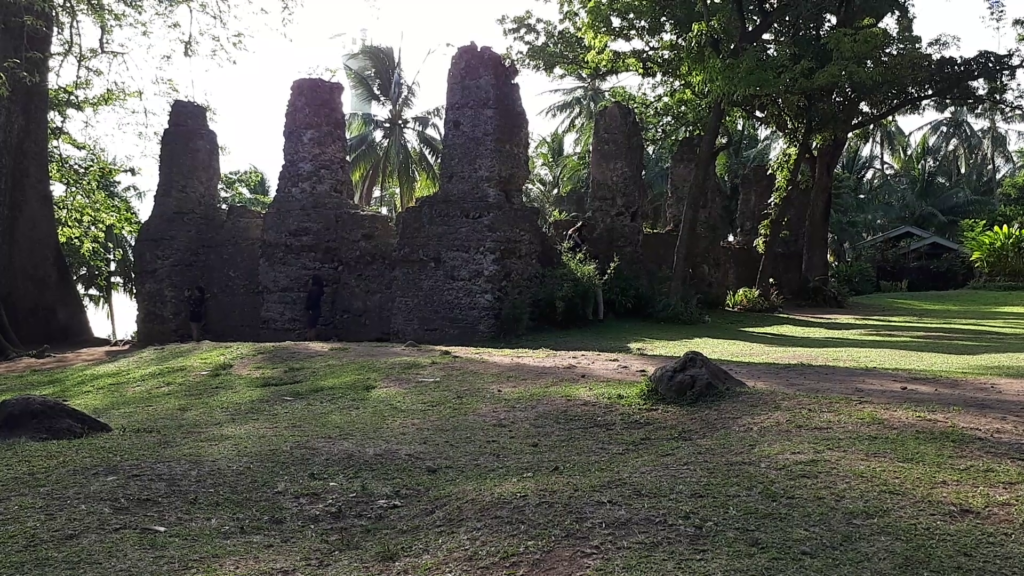 church ruins in camiguin