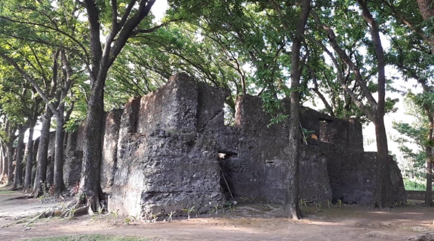 bonbon (guiob) church ruins camiguin