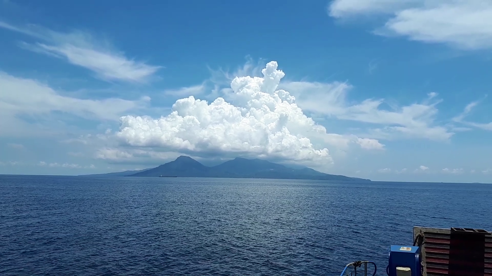 View approaching Camiguin