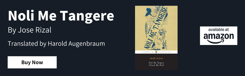Noli Me Tangere Available on Amazon