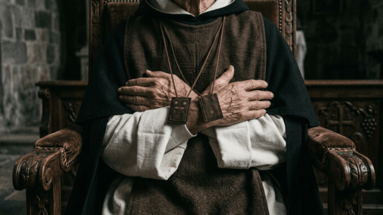 Dominican friar with scapular