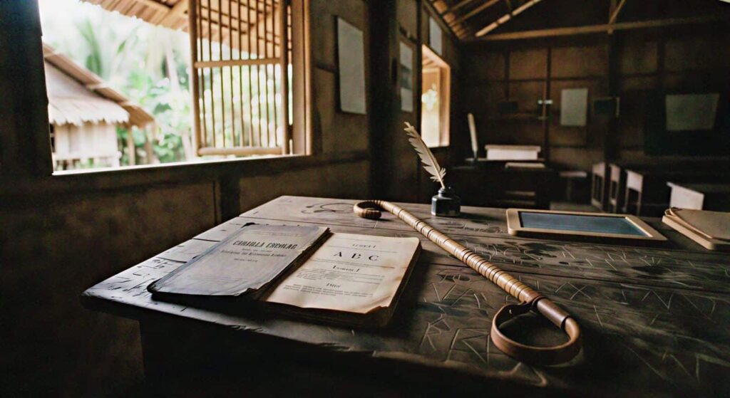 Spanish colonial era schoolroom