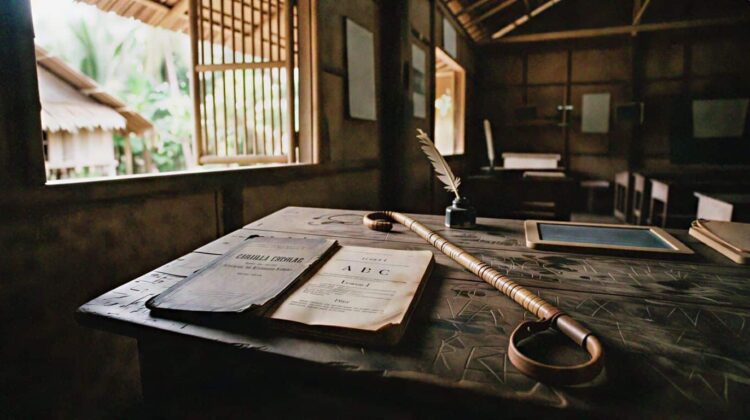 Spanish colonial era schoolroom