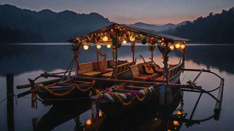banka on a lake